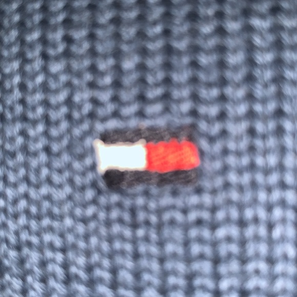 Tommy Hilfiger Size Medium 100% Cotton Sweater in blue VGUC. - Picture 12 of 13
